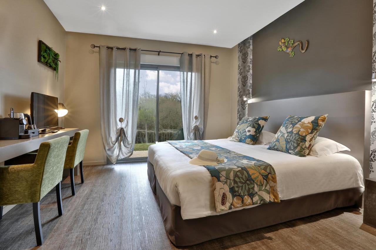 סרלה-לה קנדה Hotel Le Mas De Castel - Piscine Chauffee מראה חיצוני תמונה